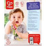 Hape Shake 'n Sparkle Flower Rattle-E0133-Pumpkin Pie Kids Canada