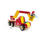 Hape Siren & Lights Fire Truck-Pumpkin Pie Kids Canada