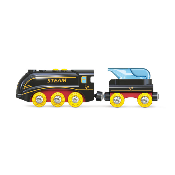 Hape Steam & Whistle Train Set-Pumpkin Pie Kids Canada