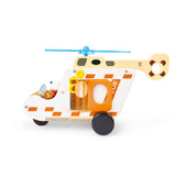 Hape To The Rescue Helicopter Set-Pumpkin Pie Kids Canada