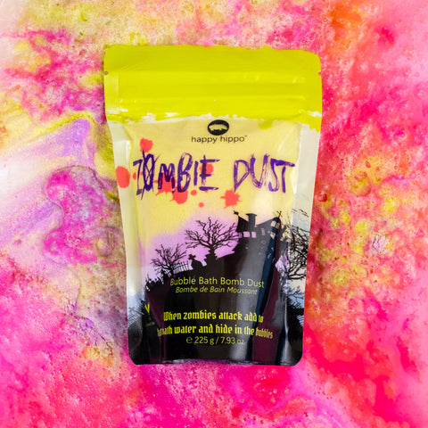 Happy Hippo Bubble Bath Bomb Dust - Zombie Dust-665987190436-Pumpkin Pie Kids Canada