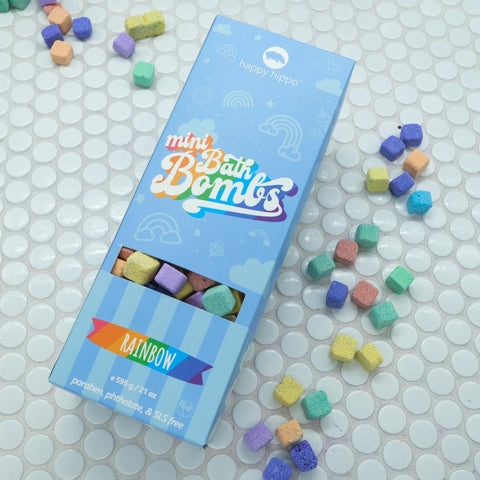 Happy Hippo Mini Bath Bombs Box - Rainbow-665987206014-Pumpkin Pie Kids Canada