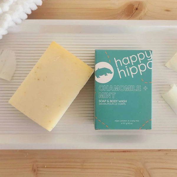Happy Hippo Soap & Body Wash - Chamomile & Mint-665987204676-Pumpkin Pie Kids Canada