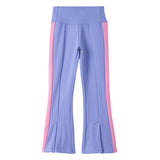 Hatley Active Flared Pants - Jacaranda-F25JFK1939 3-Pumpkin Pie Kids Canada