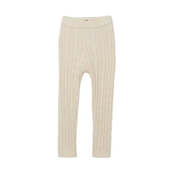 Hatley Cable Knit Legging - Cream-F00CCI1361 0-6M-Pumpkin Pie Kids Canada