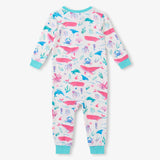 Hatley Coverall - Painted Sealife-Pumpkin Pie Kids Canada