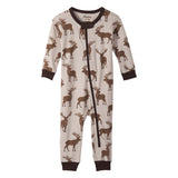 Hatley Coverall - Pine Brush Stags-Pumpkin Pie Kids Canada