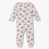 Hatley Coverall Sleeper - Elegant Swans-F25ESI1575 0-3M-Pumpkin Pie Kids Canada