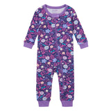 Hatley Coverall Sleeper - Tiny Flowers-F26TFI1575 6-9M-Pumpkin Pie Kids Canada