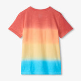 Hatley Crew Neck Tee - Gradient Sun Set-S26GSK1194D 2-Pumpkin Pie Kids Canada
