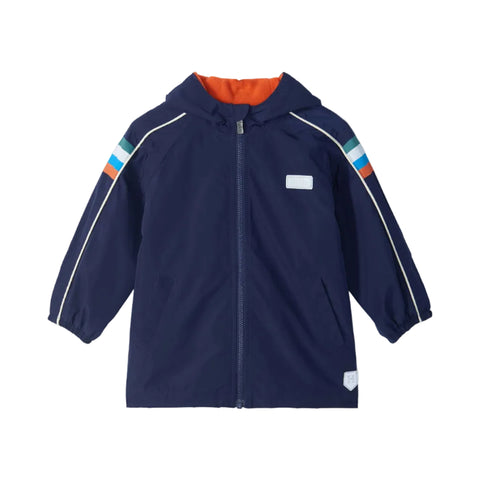 Hatley Fleece Lined Jacket - Dark Navy-F26PCK2124 5-Pumpkin Pie Kids Canada