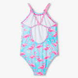 Hatley Gather Front Swimwsuit - Whimsical Flamingos-S26WFK1381 4-Pumpkin Pie Kids Canada