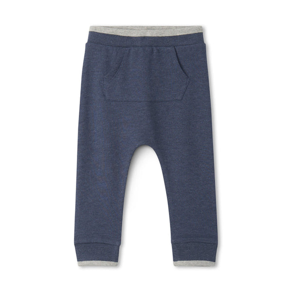 Hatley Kanga Pocket Joggers - Navy-Pumpkin Pie Kids Canada