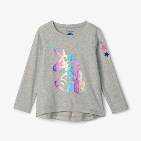 Hatley Long Sleeve Top - Unicorn Dream-Pumpkin Pie Kids Canada