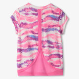 Hatley Mesh Trim Top - Candy Ombre-S25COK1890 4-Pumpkin Pie Kids Canada