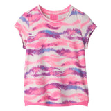 Hatley Mesh Trim Top - Candy Ombre-Pumpkin Pie Kids Canada