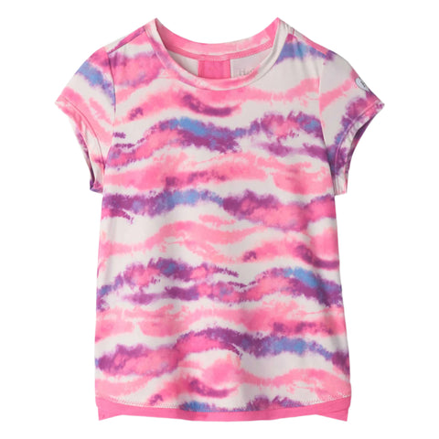 Hatley Mesh Trim Top - Candy Ombre-Pumpkin Pie Kids Canada