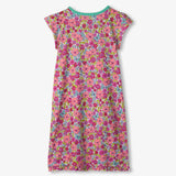 Hatley Nightdress - Groovy Flowers-S25GFK1871 2-Pumpkin Pie Kids Canada