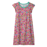 Hatley Nightdress - Groovy Flowers-S25GFK1871 2-Pumpkin Pie Kids Canada