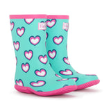 Hatley Packable Rain Boots - Hearts-Pumpkin Pie Kids Canada