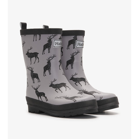Hatley Rain Boots - Magestic Elk-F23MEK1367 9-Pumpkin Pie Kids Canada