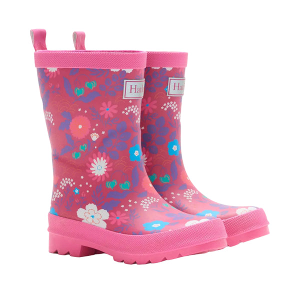 Hatley Rain Boots - Tiny Flowers-Pumpkin Pie Kids Canada