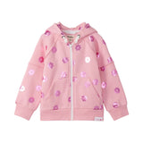 Hatley Raw Edge Hoodie - Blossom-S26SBK1538 4-Pumpkin Pie Kids Canada