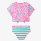 Hatley Short Sleeve Tankini Set - Mini Vines-S26MVK1868 3-Pumpkin Pie Kids Canada