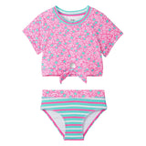 Hatley Short Sleeve Tankini Set - Mini Vines-S26MVK1868 3-Pumpkin Pie Kids Canada