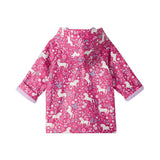 Hatley Snap Rain Coat - Unicorn Forest-F26UPT1317 2-Pumpkin Pie Kids Canada