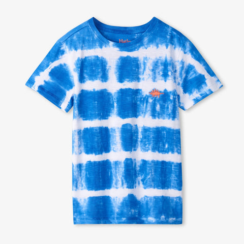 Hatley Top - Reptile Tie Dye-Pumpkin Pie Kids Canada