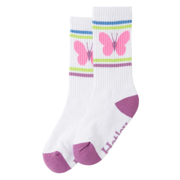 Hatley Tube Socks - Butterfly-Pumpkin Pie Kids Canada