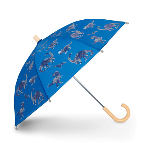 Hatley Umbrella - Broken Dino Stamp-Pumpkin Pie Kids Canada