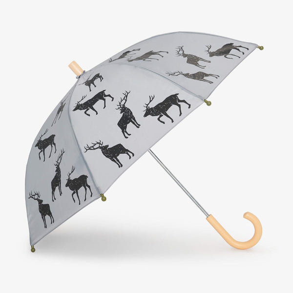 Hatley Umbrella - Magestic Elk-Pumpkin Pie Kids Canada