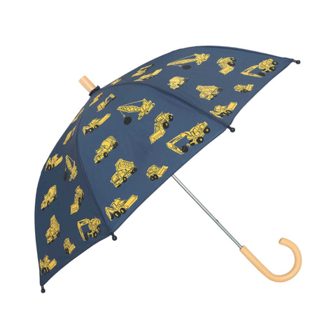 Hatley Umbrella - Under Construction-Pumpkin Pie Kids Canada