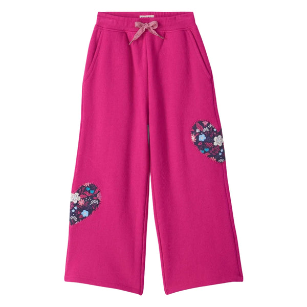 Hatley Wide Leg Track Pants - Very Berry-F26VBK2080 3-Pumpkin Pie Kids Canada