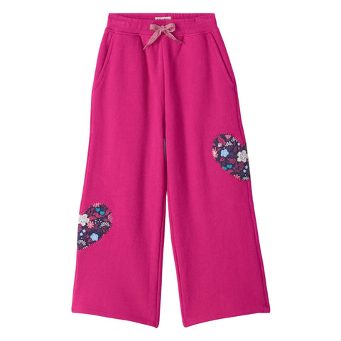 Hatley Wide Leg Track Pants - Very Berry-F26VBK2080 3-Pumpkin Pie Kids Canada