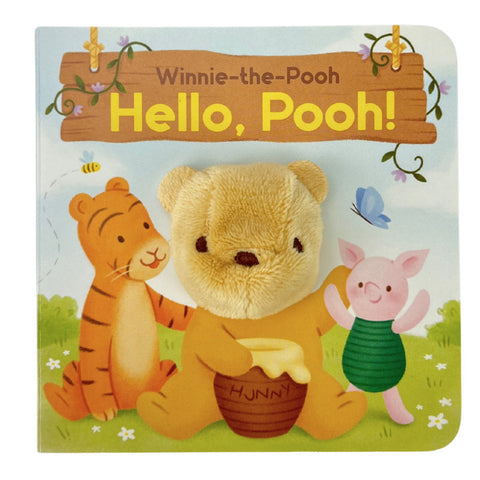 Hello, Pooh! Finger Puppet Book-9798890191946-Pumpkin Pie Kids Canada