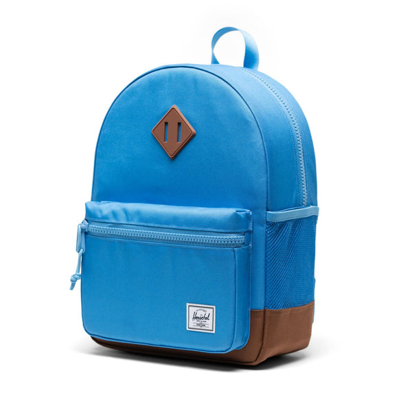 Herschel Heritage Kids Backpack 15L - Azure Blue/Saddle Brown-Pumpkin Pie Kids Canada