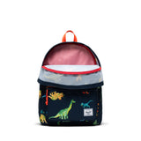 Herschel Heritage Kids Backpack 20L- Watercolour Dinos Darkest-11763-07398-Pumpkin Pie Kids Canada