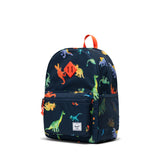 Herschel Heritage Kids Backpack 20L- Watercolour Dinos Darkest-11763-07398-Pumpkin Pie Kids Canada
