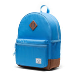 Herschel Heritage Kids Backpack - Azure Blue/Saddle Brown-Pumpkin Pie Kids Canada