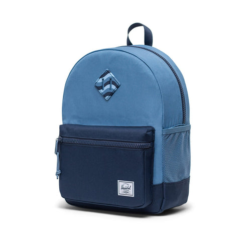 Herschel Heritage Kids Backpack - Coronet Blue/Navy-11387-06240-Pumpkin Pie Kids Canada