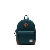 Herschel Heritage Kids Backpack - Dark Sea/Saddle Brown