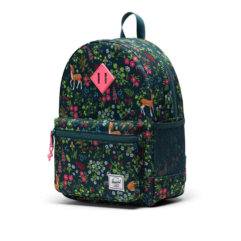 Herschel Heritage Kids Backpack - Deer Woodland Dark Sea
