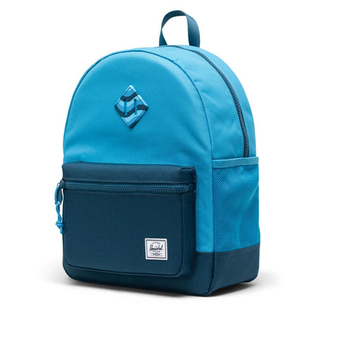 Herschel Heritage Youth Backpack 20L - Wave Ride/Legion Blue-Pumpkin Pie Kids Canada