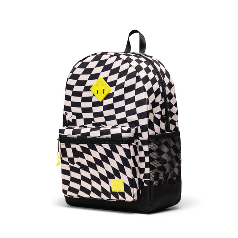 Herschel Heritage Youth Backpack 26L - Warp Check-11576-04983-Pumpkin Pie Kids Canada
