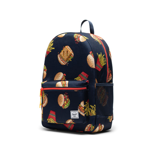 Herschel Heritage Youth Backpack - Burgers & Fries-Pumpkin Pie Kids Canada
