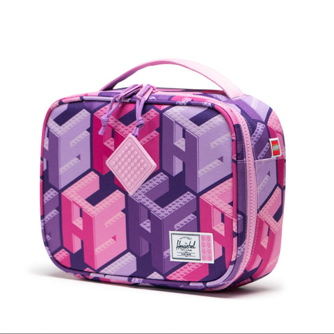 Herschel Pop Quiz Lunch Box - HSC LEGO® Monogram Purple-30215-07949-Pumpkin Pie Kids Canada