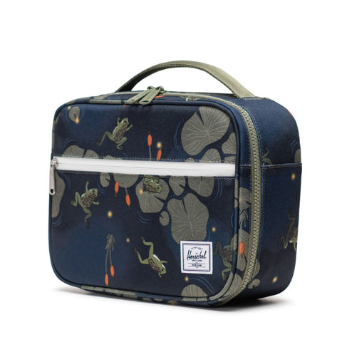 Herschel Pop Quiz Lunch Box - Pond Camo-Pumpkin Pie Kids Canada